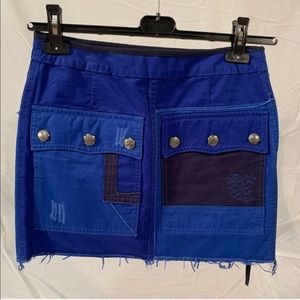 Zadig & Voltaire Janis Grunge Mini Skirt